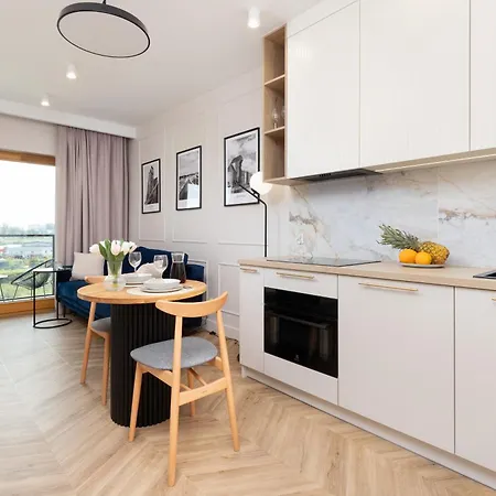 Sienna Grobla With View Of The Motlawa Terrace & Sauna, Gym By Renters Appartement Gdańsk