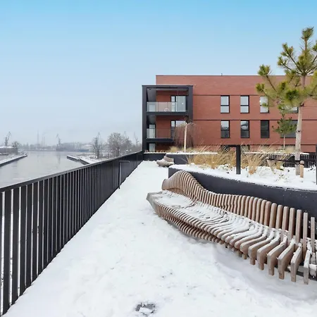 Sienna Grobla With View Of The Motlawa Terrace & Sauna, Gym By Renters Gdansk