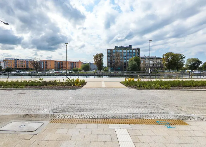 Apartamento Sienna Grobla With View Of The Motlawa Terrace & Sauna, Gym By Renters Gdańsk