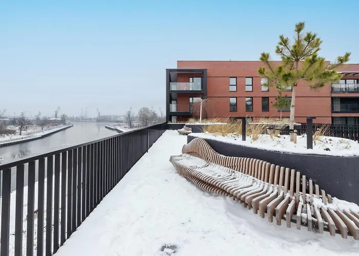 Sienna Grobla With View Of The Motlawa Terrace & Sauna, Gym By Renters Gdańsk