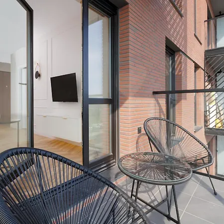 アパート Sienna Grobla With View Of The Motlawa Terrace & Sauna, Gym By Renters