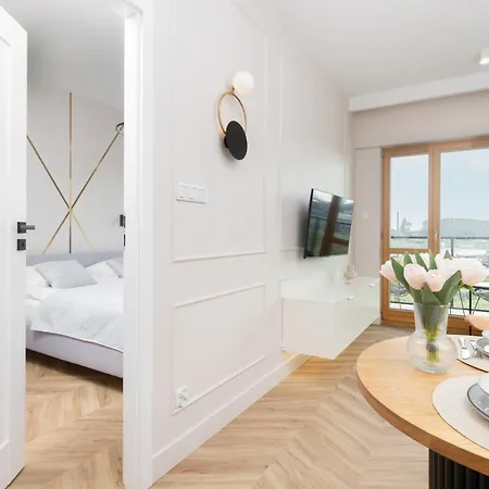 アパート Sienna Grobla With View Of The Motlawa Terrace & Sauna, Gym By Renters *